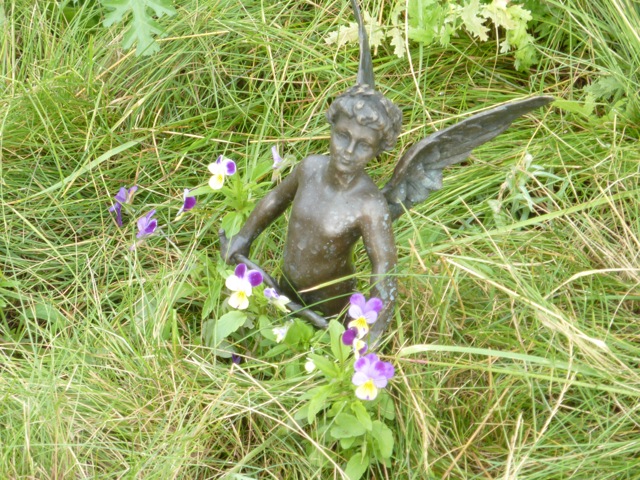 A fairy at the bottom of the garden