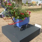 Guernsey Brownies planted cart