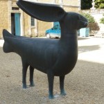 weather-vane Weather vane in courtyard - head swivels