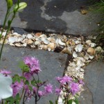 The Welsh garden was one of several that used cockleshells on paths