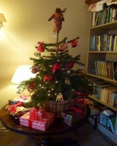 small Christmas tree for table top