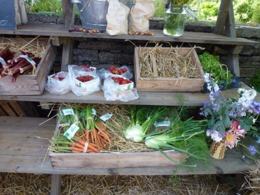 home grown produce for sale
