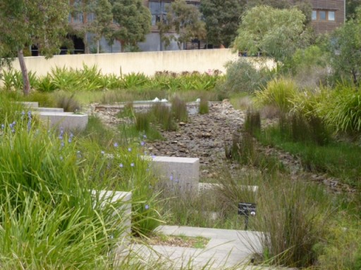 view of the melbourne botanic garden
