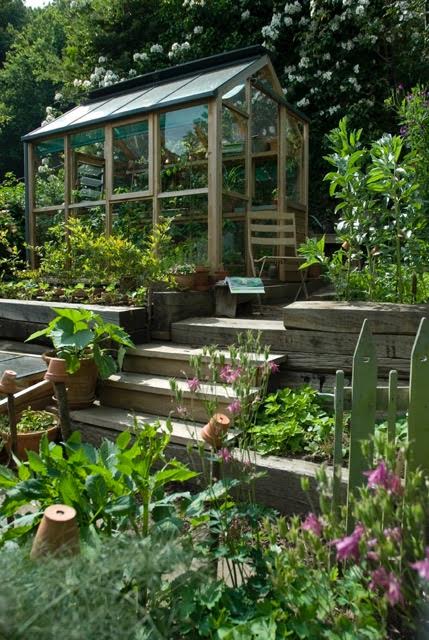 greenhouse on plot