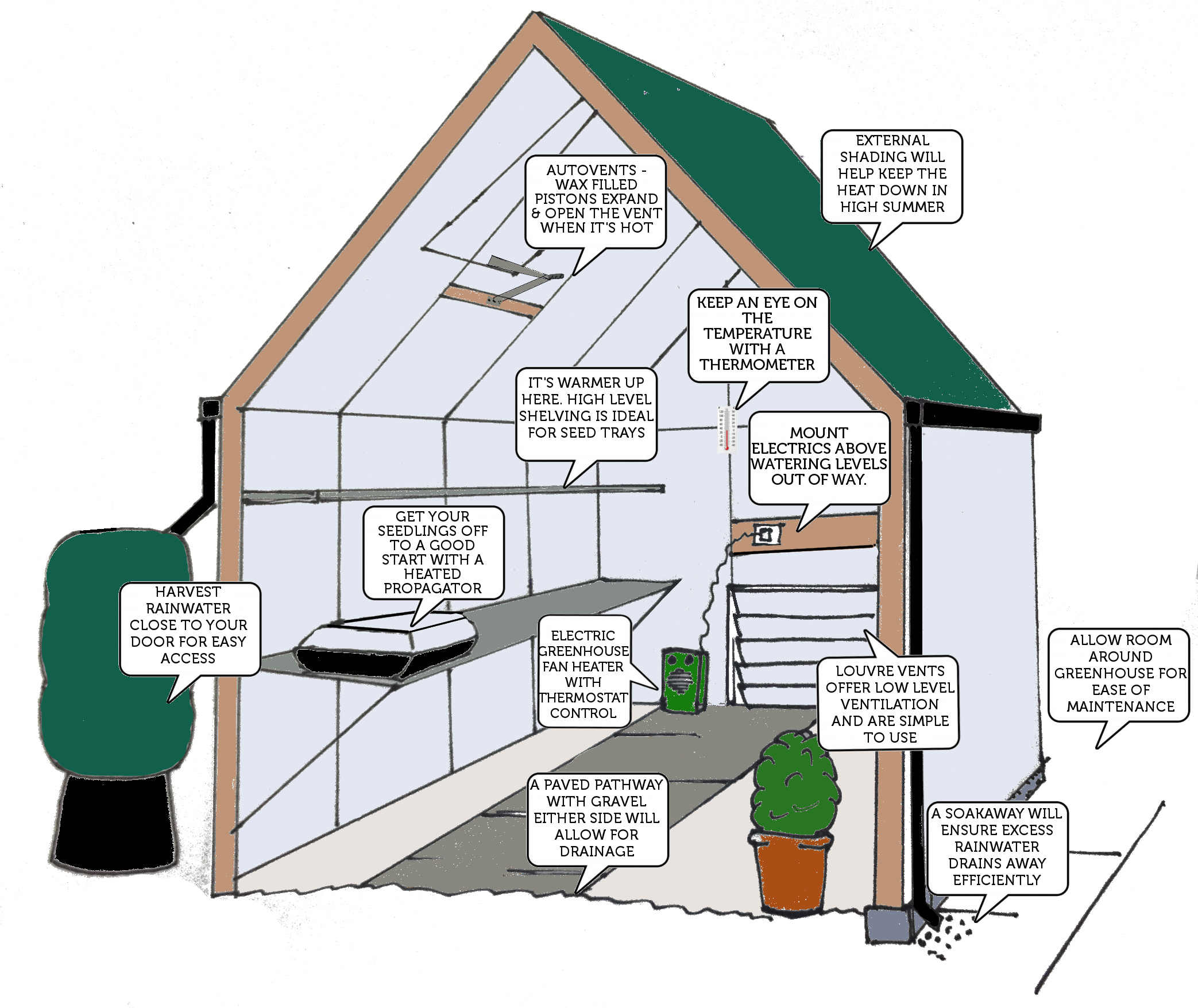 Setting Up Your Greenhouse