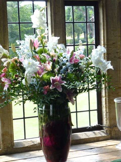 another attractive vase of flowers from the cutting garden
