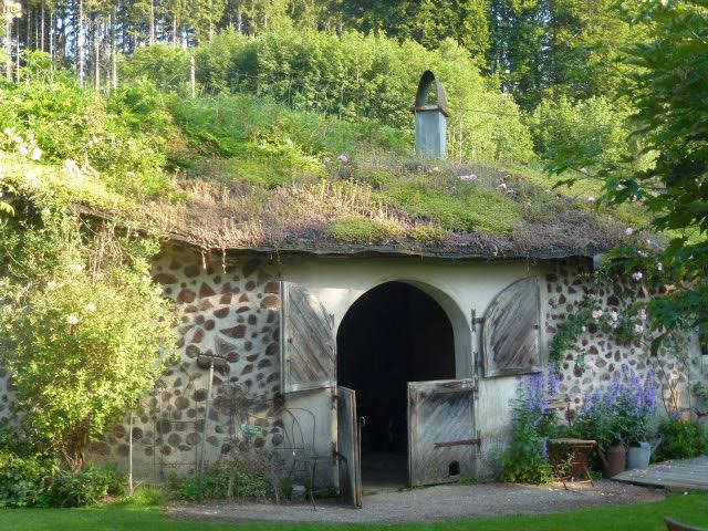  Hobbit-like tool store and potting shed
