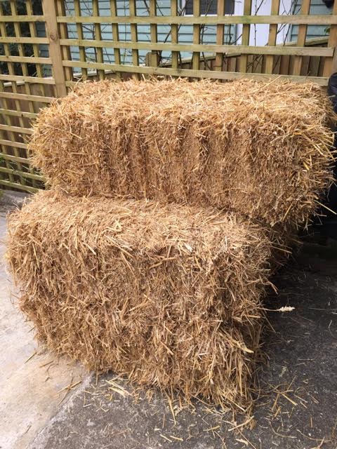 straw bales